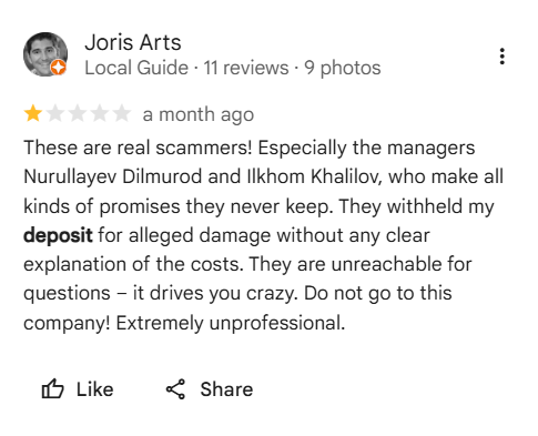 Google review screenshot 10